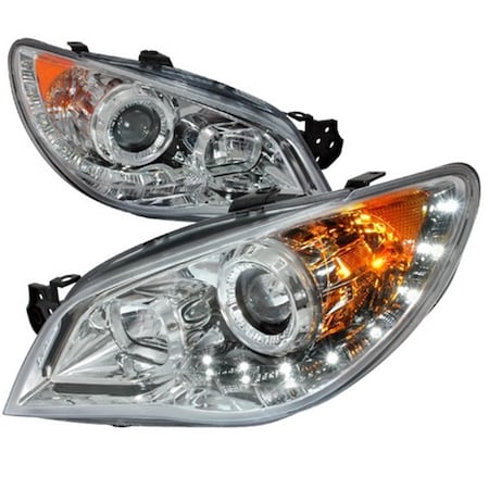 Overtime Chrome Projector Headlight for 06 to 07 Subaru Impreza OV3201466